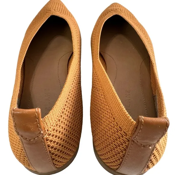 Everlane The 40-Hour Pointed Toe ReKnit Flat Shoes Size 7