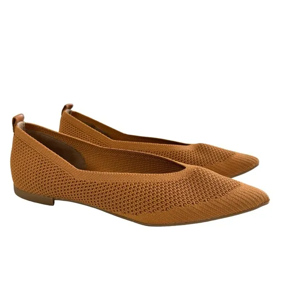 Everlane The 40-Hour Pointed Toe ReKnit Flat Shoes Size 7