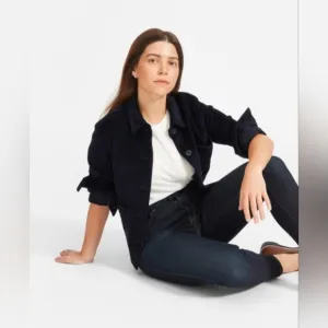 EVERLANE - The Authentic Stretch High-Rise Skinny Jeans – Dark Blue Wash