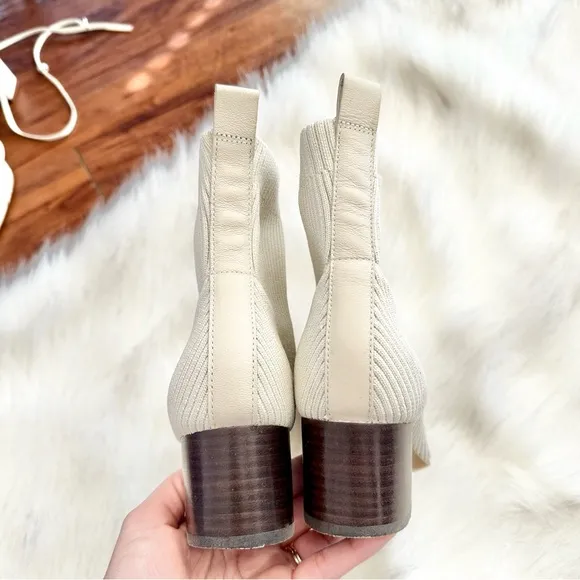 Everlane The Glove Boot in Bone Size 6.5