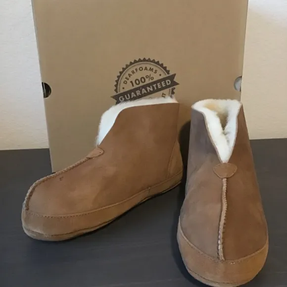 FIRESIDE BY DEARFOAMS Women's Byron Bay Shearling Slipper