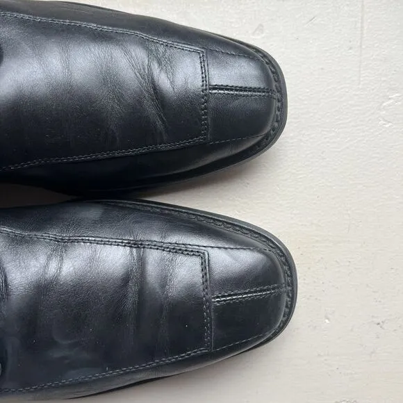 Florsheim Black Leather Split Toe Dress Lace Up Oxford Shoes Men’s 13 D 11175
