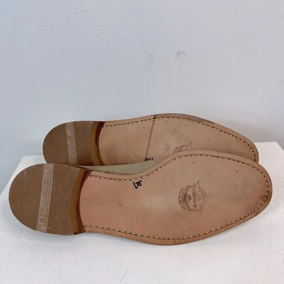 Florsheim Men’s Weave Loafer Shoes Tan Sz 12