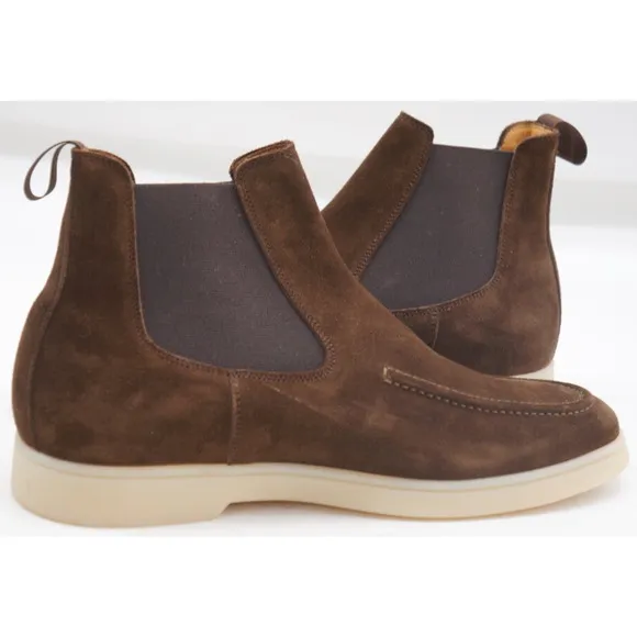 Florsheim Mocha Suede Mens Boots size 9M