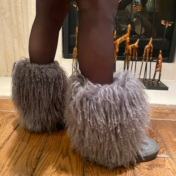 Fluffy Boots Comfy Adorable
