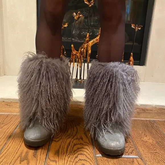 Fluffy Boots Comfy Adorable