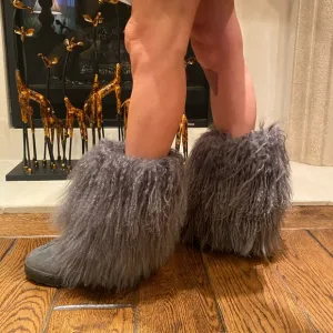 Fluffy Boots Comfy Adorable