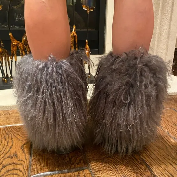 Fluffy Boots Comfy Adorable