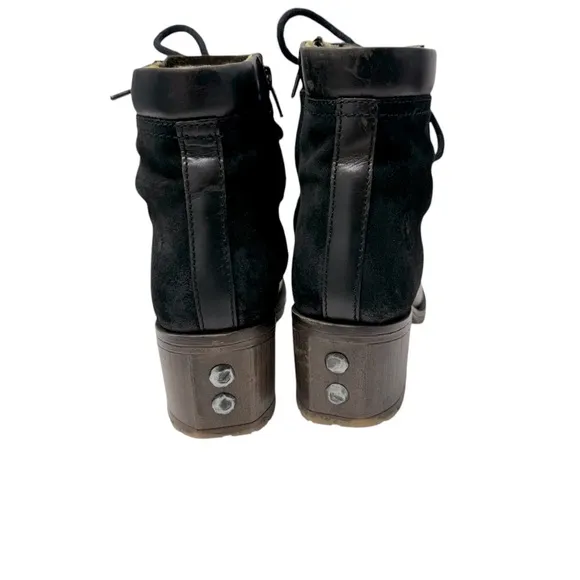 Fly London | Logger Leal Heeled Ankle Boots Bootie 40/9.5 US