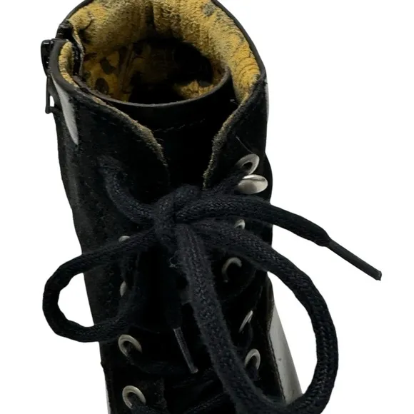 Fly London | Logger Leal Heeled Ankle Boots Bootie 40/9.5 US