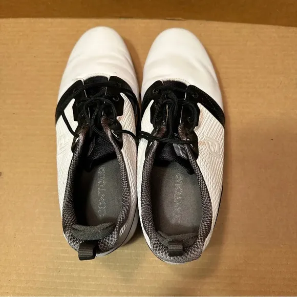 FootJoy Contour Fit men's golf shoes, size 10.5W, soft spike, spring, outdoors