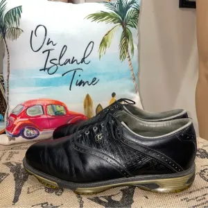 FootJoy DryJoys Tour Black Opti Flex Soft Spikes Golf Shoes