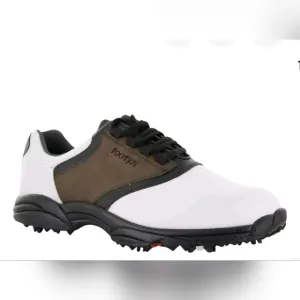 FootJoy‎ Men's White and Brown Golf Shoes