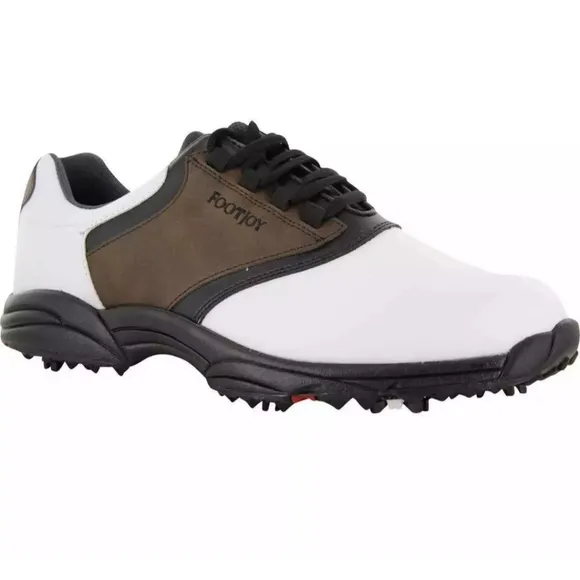 FootJoy‎ Men's White and Brown Golf Shoes