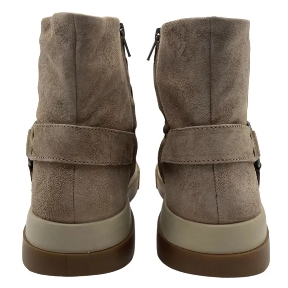 Free People Sneaker Boots Bodhi Harness Suede Leather Womens Casual Size 8.5