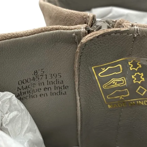 Free People Sneaker Boots Bodhi Harness Suede Leather Womens Casual Size 8.5