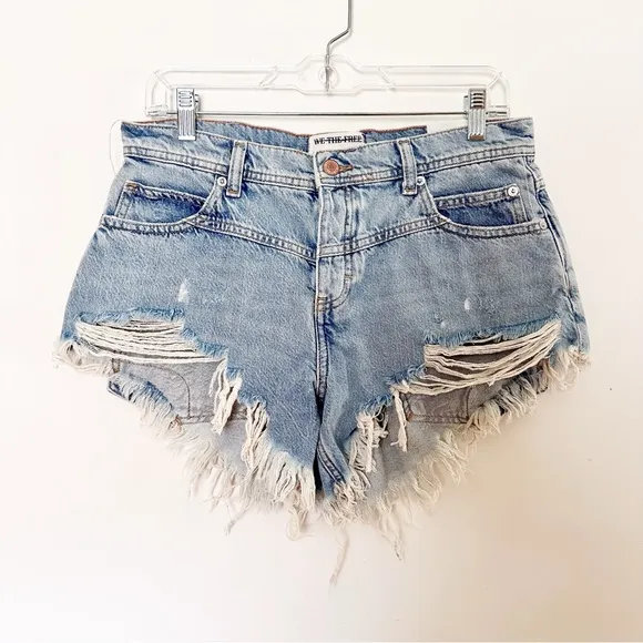 Free People We The Free Westwood Hi-Low Shorts