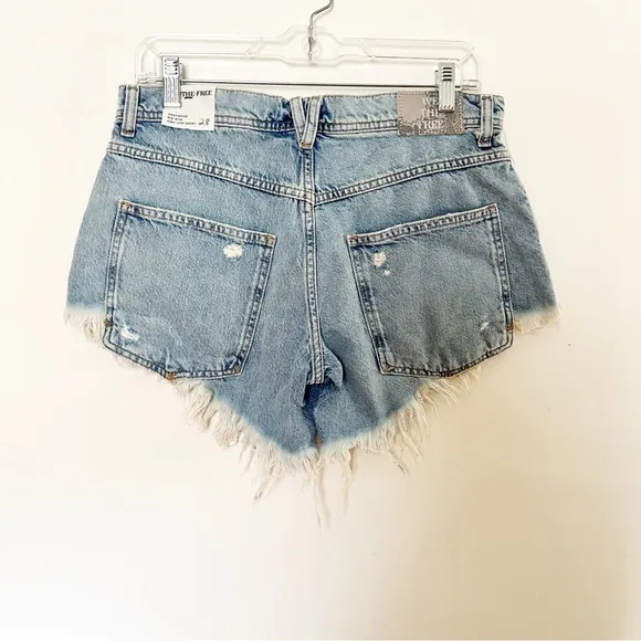 Free People We The Free Westwood Hi-Low Shorts