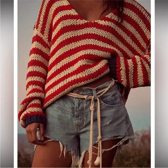 Free People We The Free Westwood Hi-Low Shorts