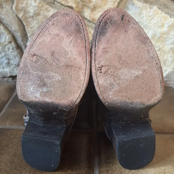 Freebird Boots, Pike, Distressed Style