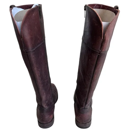 Frye Boots - Jamie Ring Tall Riding Boot is Whiskey Brown sz 9