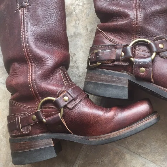 Frye Signature Harness Boots