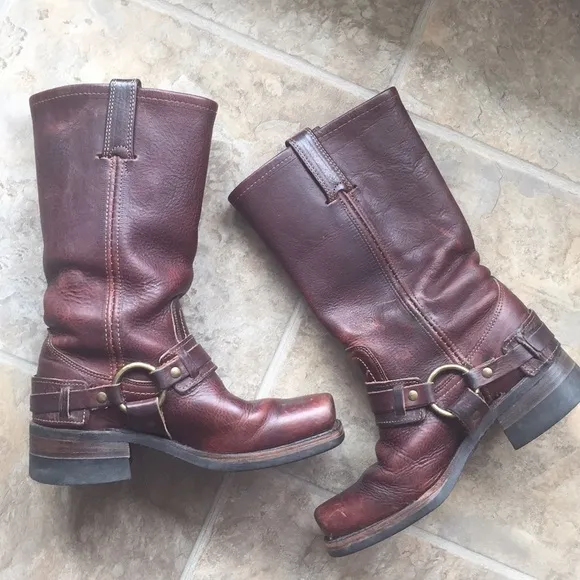 Frye Signature Harness Boots