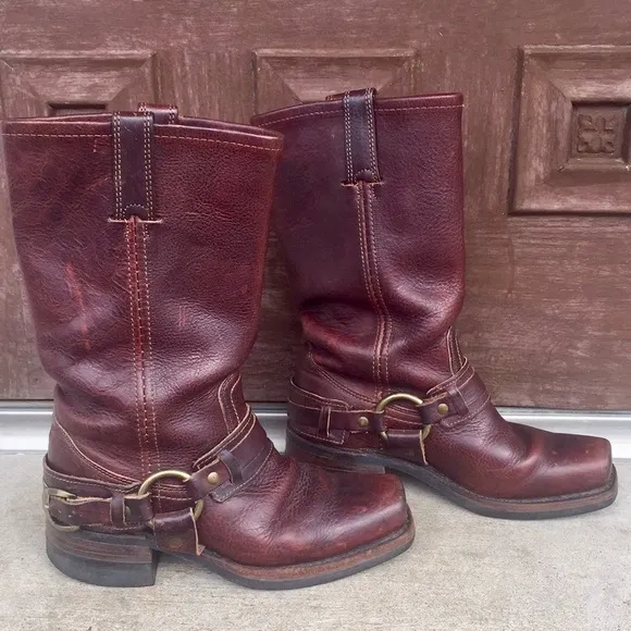 Frye Signature Harness Boots