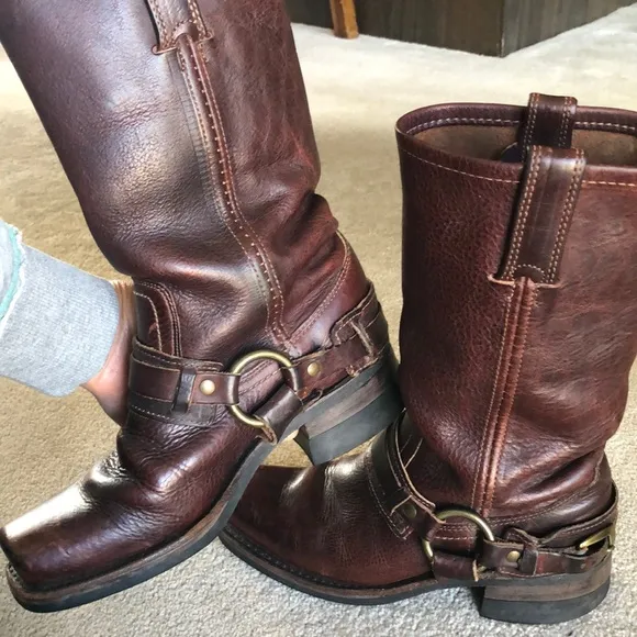 Frye Signature Harness Boots