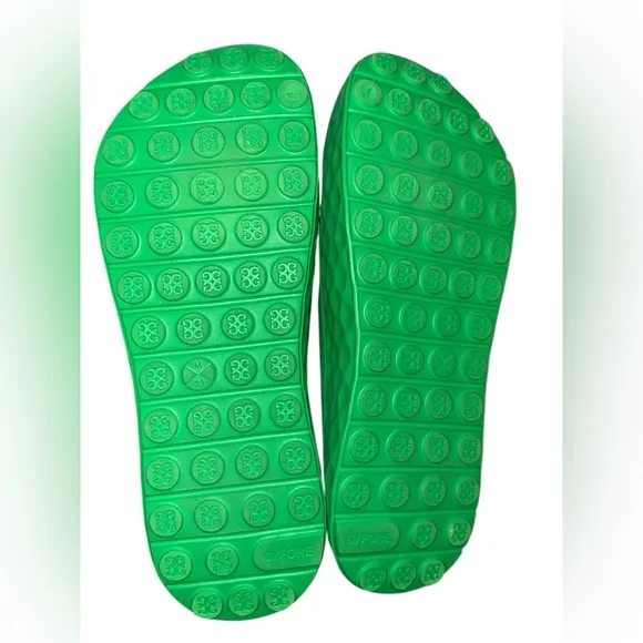G Fore G/Slide Men's 11 Bone Slip On Slides Vibrant Green Slide Sandals