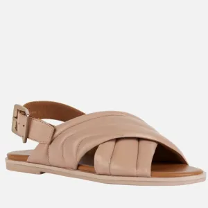 GEOX Naileen Beige Comfort Casual Sandals Zappos women size 8.5