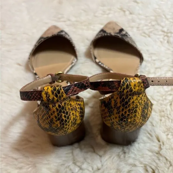 Gibson &amp; Latimer Leilani shoes in Snake Print size 7