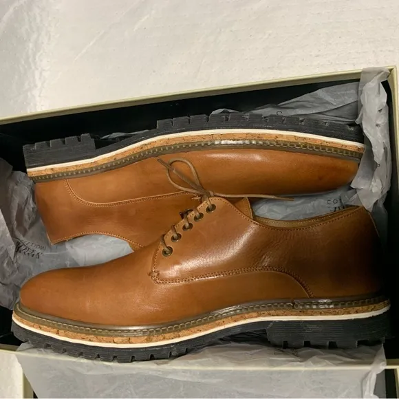 Giorgio Armani shoes, Collezioni Brown Leather lace ups