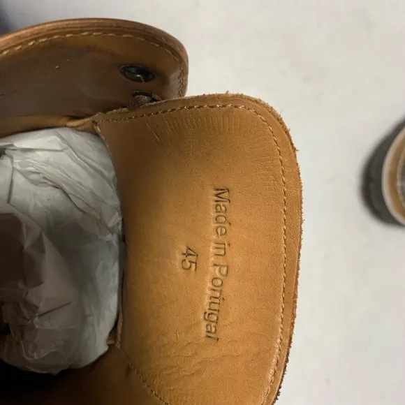 Giorgio Armani shoes, Collezioni Brown Leather lace ups