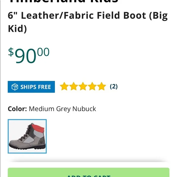 Girls Timberland Field Boots