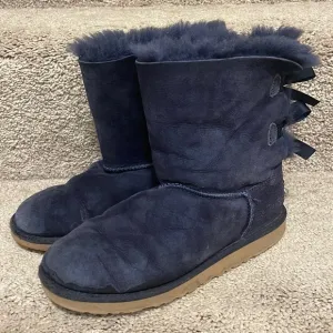 Girls UGG Boots in Navy Blue