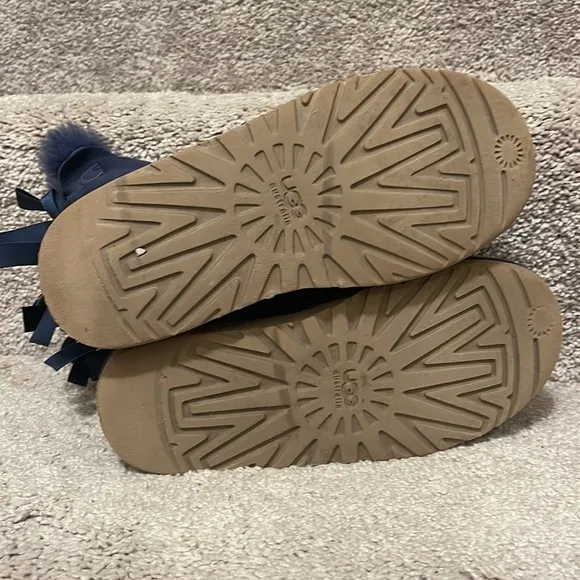 Girls UGG Boots in Navy Blue