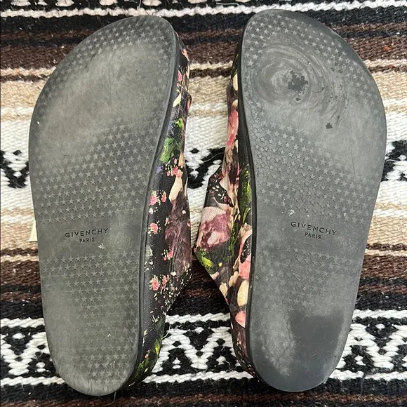 GIVENCHY floral Birkenstocks
