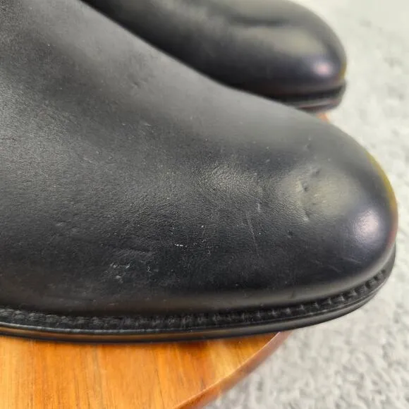 GR by Gordon Rush Dover Black Leather Casual Lace Up Combat Boots Mens 12 85400