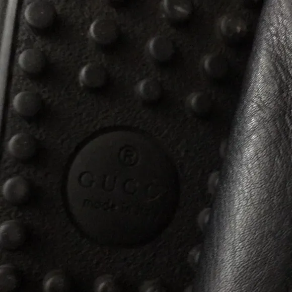 Gucci men leather shoes