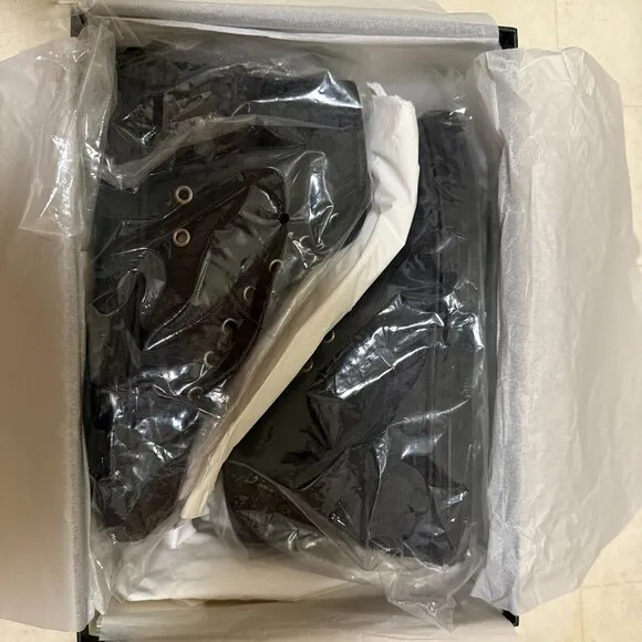 Gucci Shoes Fabric Upper And Rubber Nero Soft Booties Size 38 (US 8)
