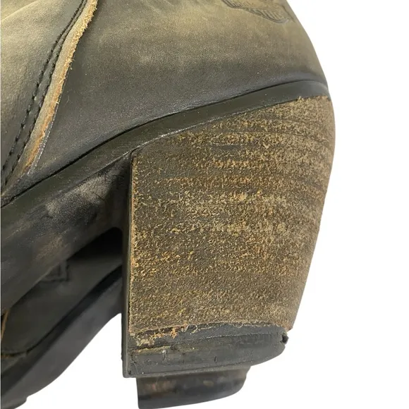 Harley-Davidson Women's Brown Ankle Boots 7.5