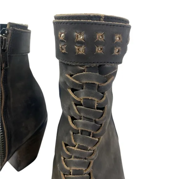 Harley-Davidson Women's Brown Ankle Boots 7.5
