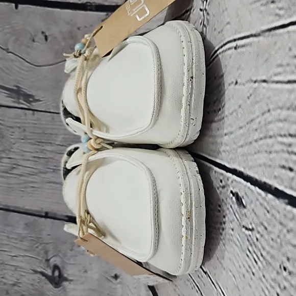 Hey Dude Wendy Fringe Women's Salt Sip On Comfort Shoes Size 11