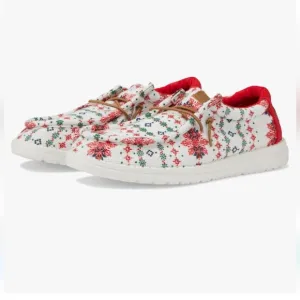 Hey Dude Youth Ugly Sweater Shoes