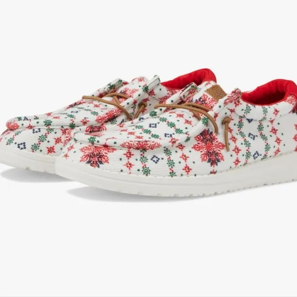 Hey Dude Youth Ugly Sweater Shoes