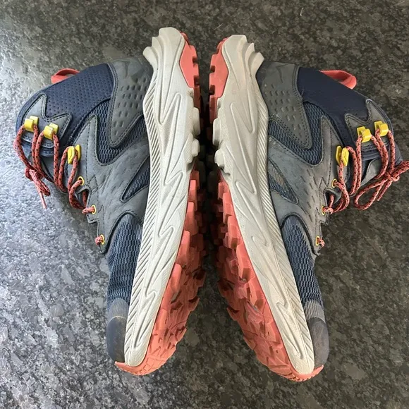 Hoka Anacapa 2 Mid GTX Hiking Boots Men’s 10.5D GORE-TEX Vibram Megagrip Blue