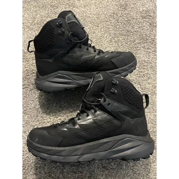 Hoka One One Sky Kaha Black Men’s 9.5 Goretex Hiking Boots