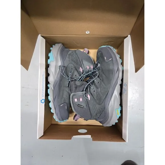 HOKA ONE ONE Women's Kaha 2 GTX Hiking Boots, Grey, Size 6