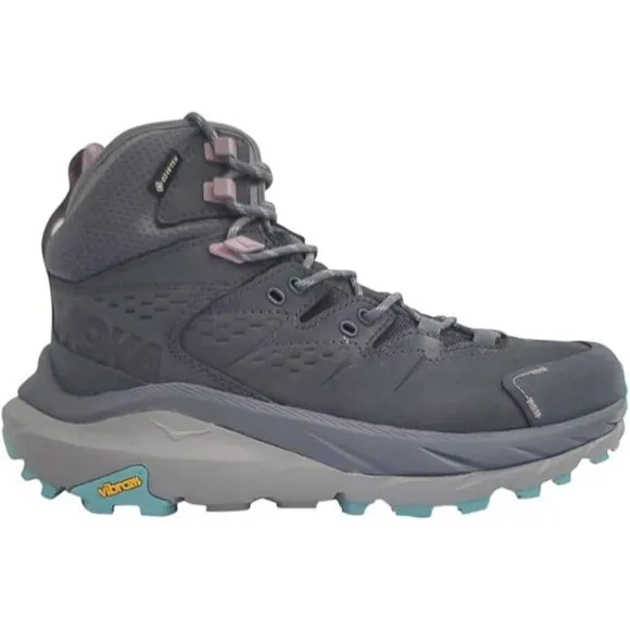 HOKA ONE ONE Women's Kaha 2 GTX Hiking Boots, Grey, Size 6
